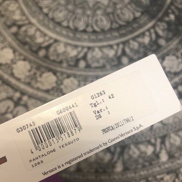 Versace collection berry jeans - NWT - Picture 5 of 5